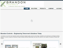 Tablet Screenshot of brandoncontrols.com